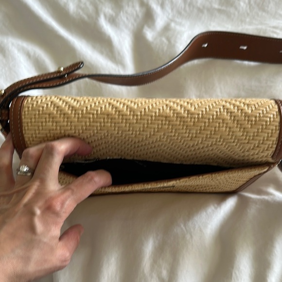 Aspinal of London Crossbody Raffia Bag - Picture 13 of 16